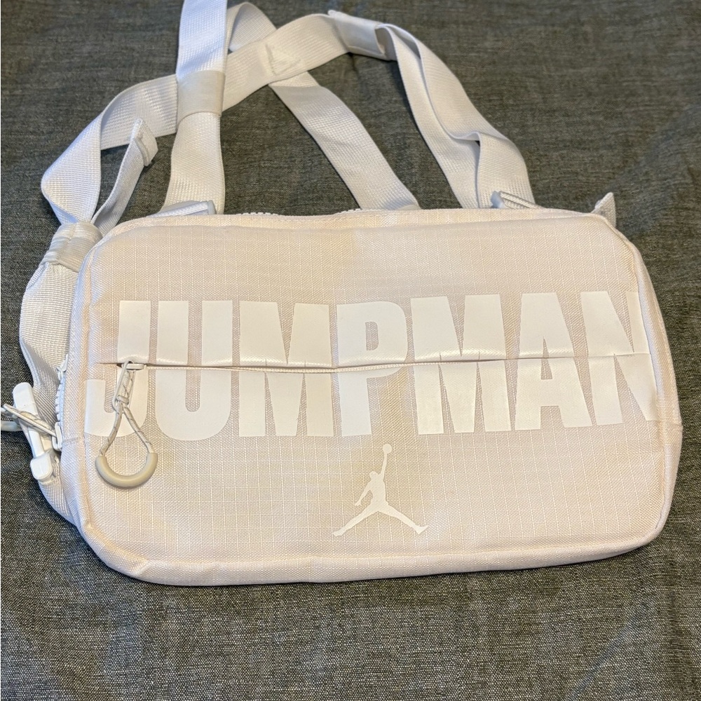 Jordan Jumpman Crossbody Bag – White